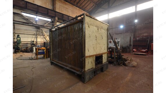 КВр 0.63 МВт котел в обмуровке