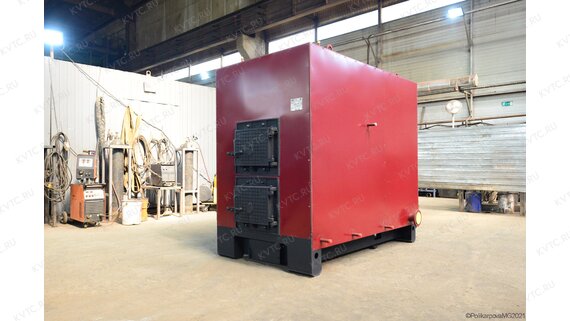 Котел на дровах 400 КВт отопительный